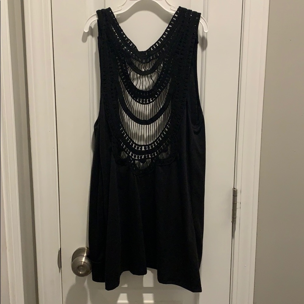 Black cardigan